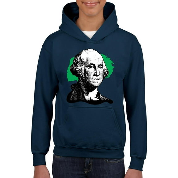 NIB - Big Boys Hoodies and Sweatshirts - President George Washington