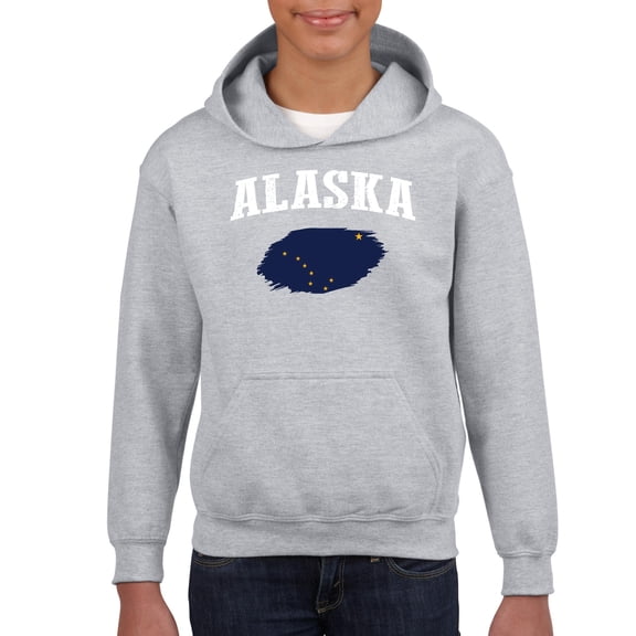 NIB - Big Boys Hoodies and Sweatshirts - Alaska Flag