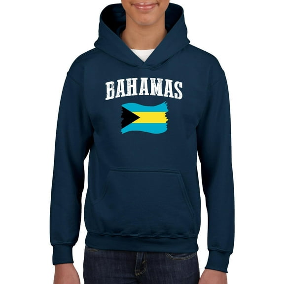 NIB - Big Boys Hoodies and Sweatshirts - Bahamas Flag