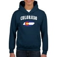 thumbnail image 1 of NIB - Big Boys Hoodies and Sweatshirts, up to Big Boys Size 24 - Colorado Flag, 1 of 5