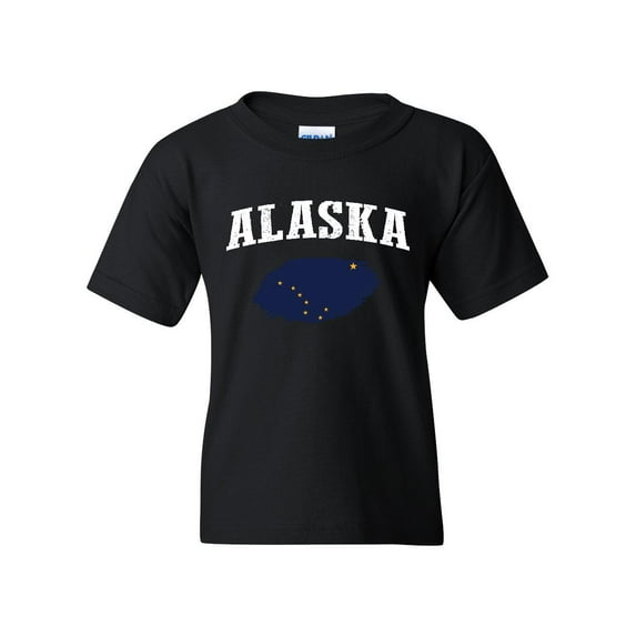 NIB - Big Boys T-Shirts and Tank Tops - Alaska Flag