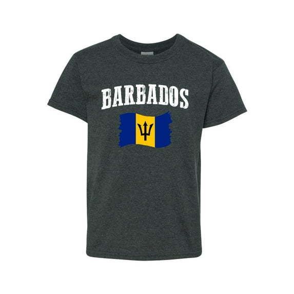 NIB - Big Boys T-Shirts and Tank Tops - Barbados Flag