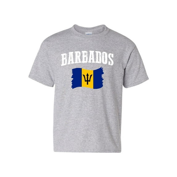 NIB - Big Boys T-Shirts and Tank Tops - Barbados Flag