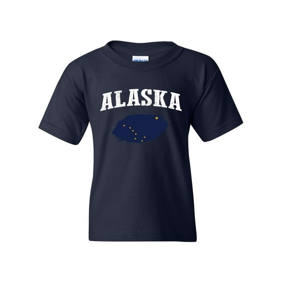 NIB - Big Boys T-Shirts and Tank Tops - Alaska Flag