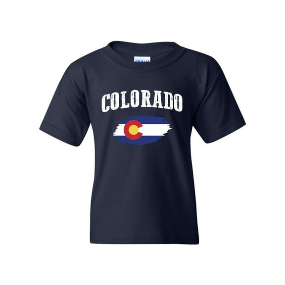 NIB - Big Boys T-Shirts and Tank Tops, up to Big Boys Size 24 - Colorado Flag