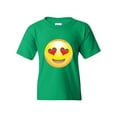 thumbnail image 1 of NIB - Big Boys T-Shirts and Tank Tops - Emoji Heart-Shaped Eyes, 1 of 5