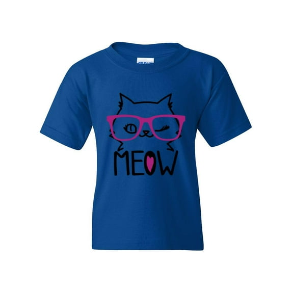 NIB - Big Boys T-Shirts and Tank Tops, up to Big Boys Size 24 - Meow Cute Cat Kitty