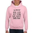 thumbnail image 1 of NIB - Big Girls Hoodies and Sweatshirts - Are You Kitten Me Right Meow, 1 of 5