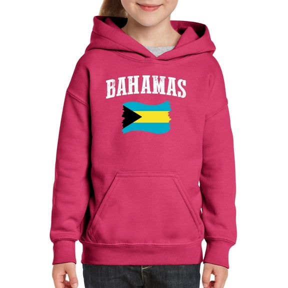 NIB - Big Girls Hoodies and Sweatshirts - Bahamas Flag