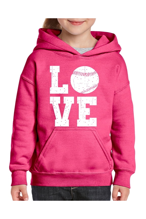 - Big Girls Hoodies and Sweatshirts - Baseball