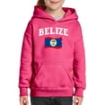 thumbnail image 1 of NIB - Big Girls Hoodies and Sweatshirts - Belize Flag, 1 of 5
