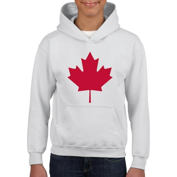 NIB - Big Girls Hoodies and Sweatshirts - Canada Leaf