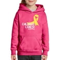 thumbnail image 1 of NIB - Big Girls Hoodies and Sweatshirts - Childhood Cancer, 1 of 5