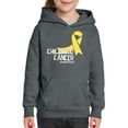 thumbnail image 1 of NIB - Big Girls Hoodies and Sweatshirts - Childhood Cancer, 1 of 5