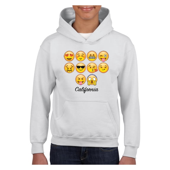 NIB - Big Girls Hoodies and Sweatshirts - Emoji Entourage