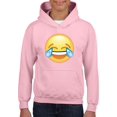 thumbnail image 1 of NIB - Big Girls Hoodies and Sweatshirts - Emoji Laughing Tears, 1 of 5
