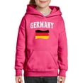 thumbnail image 1 of NIB - Big Girls Hoodies and Sweatshirts - Germany Flag, 1 of 5