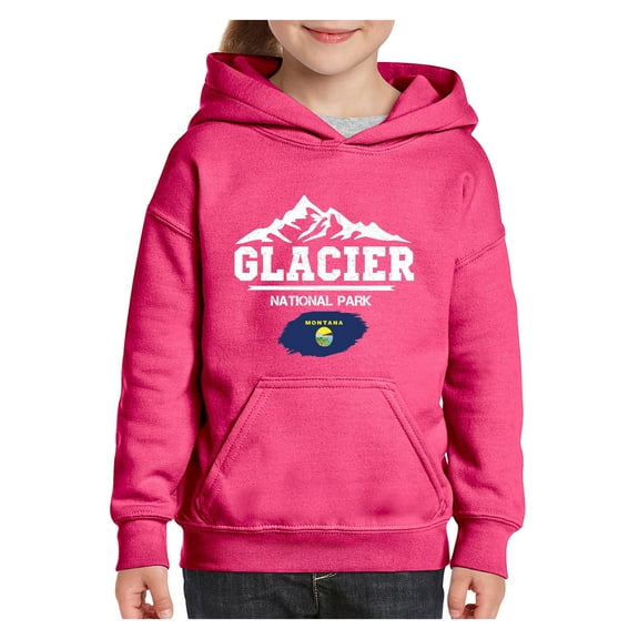 NIB - Big Girls Hoodies and Sweatshirts - Glacier National Park