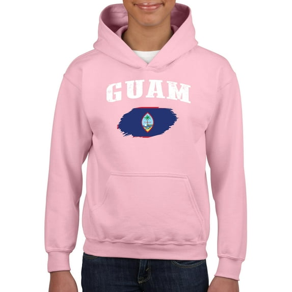 NIB - Big Girls Hoodies and Sweatshirts - Guam Flag
