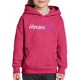 thumbnail image 1 of NIB - Big Girls Hoodies and Sweatshirts - Horses Where My Heart Is, 1 of 5