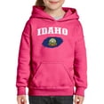 thumbnail image 1 of NIB - Big Girls Hoodies and Sweatshirts - Idaho Flag, 1 of 5