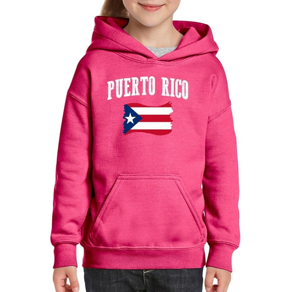 NIB - Big Girls Hoodies and Sweatshirts - Puerto Rico Flag