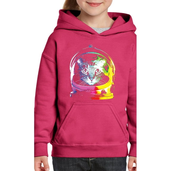 NIB - Big Girls Hoodies and Sweatshirts - Space Cat