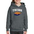 thumbnail image 1 of NIB - Big Girls Hoodies and Sweatshirts - Tucson Arizona Flag, 1 of 5