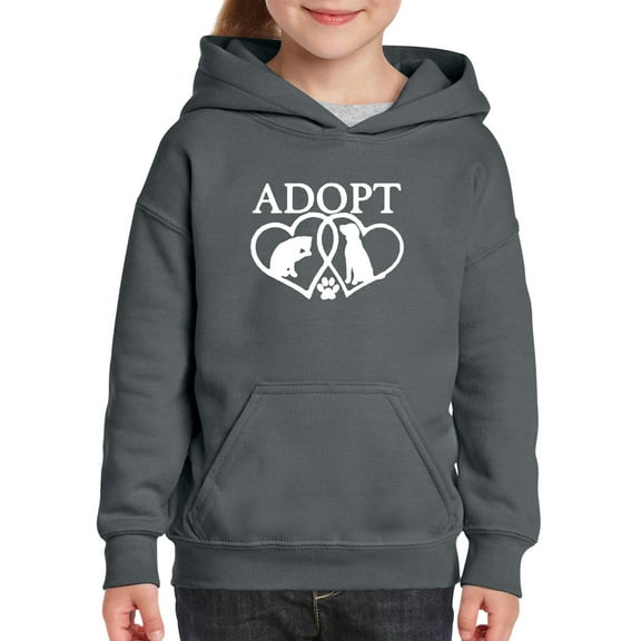 NIB - Big Girls Hoodies and Sweatshirts - Adopt Animal Rescue