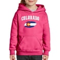 thumbnail image 1 of NIB - Big Girls Hoodies and Sweatshirts, up to Big Girls Size 24 - Colorado Flag, 1 of 5