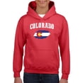 thumbnail image 1 of NIB - Big Girls Hoodies and Sweatshirts, up to Big Girls Size 24 - Colorado Flag, 1 of 5