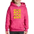 thumbnail image 1 of NIB - Big Girls Hoodies and Sweatshirts, up to Big Girls Size 24 - Emoji Group, 1 of 5