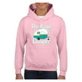 thumbnail image 1 of NIB - Big Girls Hoodies and Sweatshirts, up to Big Girls Size 24 - ONE HAPPY CAMPER, 1 of 5