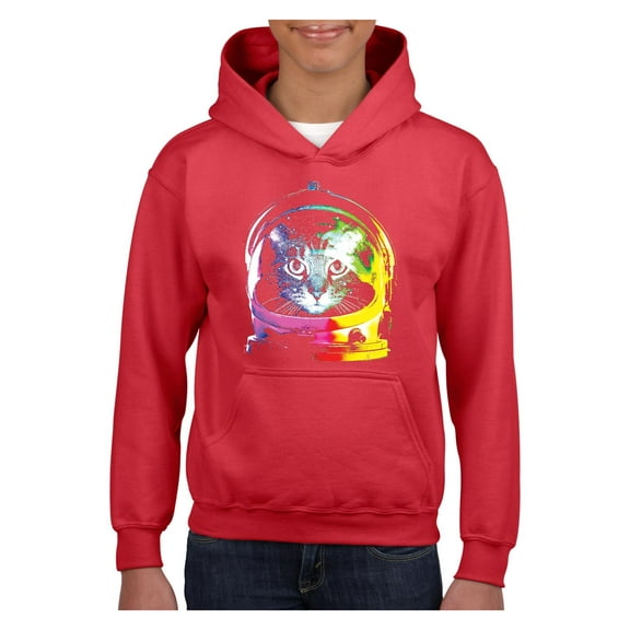 NIB - Big Girls Hoodies and Sweatshirts, up to Big Girls Size 24 - Space Cat