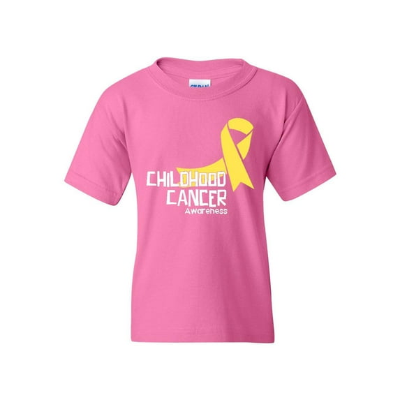 NIB - Big Girls T-Shirts and Tank Tops - Childhood Cancer