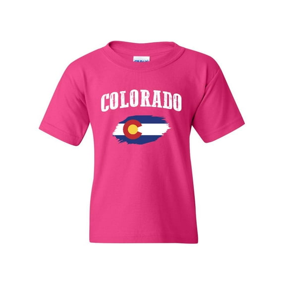 NIB - Big Girls T-Shirts and Tank Tops - Colorado Flag