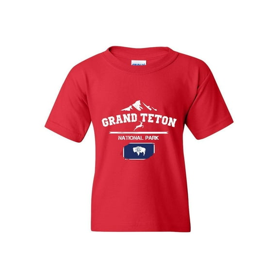 NIB - Big Girls T-Shirts and Tank Tops - Grand Teton National Park