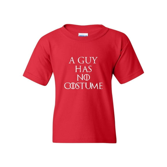 NIB - Big Girls T-Shirts and Tank Tops - Halloween Costume Guy Has No Costume