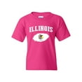thumbnail image 1 of NIB - Big Girls T-Shirts and Tank Tops - IL Illinois Flag, 1 of 5