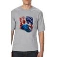 thumbnail image 1 of NIB - Big Men's T-Shirt - American Flag 4th of July, 1 of 5