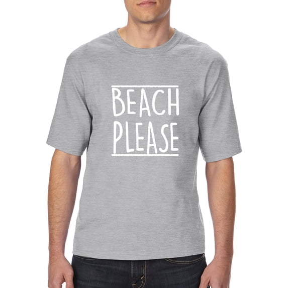 NIB - Big Men's T-Shirt - Beach Please
