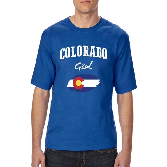 NIB - Big Men's T-Shirt - Colorado Girl