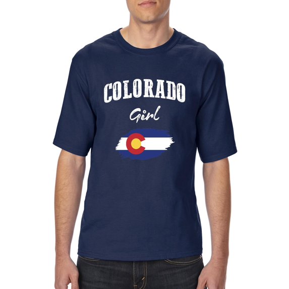 NIB - Big Men's T-Shirt - Colorado Girl