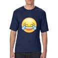 thumbnail image 1 of NIB - Big Men's T-Shirt - Emoji Laughing Tears, 1 of 5