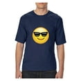 thumbnail image 1 of NIB - Big Men's T-Shirt - Emoji with Sunglasses, 1 of 5
