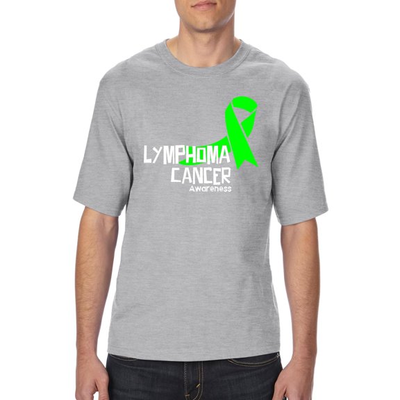 NIB - Big Men's T-Shirt - Lymphoma Cancer