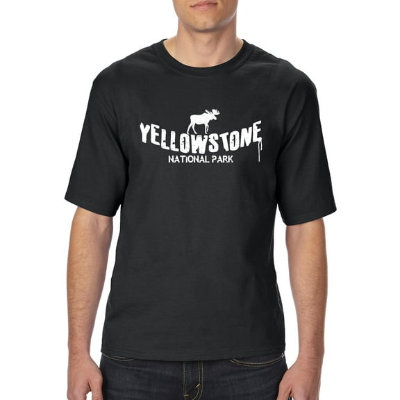 NIB - Big Men's T-Shirt - National Park Yellowstone