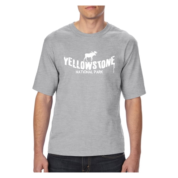 NIB - Big Men's T-Shirt - National Park Yellowstone