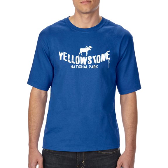 NIB - Big Men's T-Shirt - National Park Yellowstone