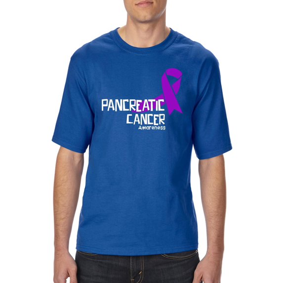 NIB - Big Men's T-Shirt - Pancreatic Cancer